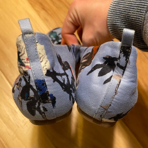 J Crew parrot and floral print Anya ballet flats (NEVER WORN!) - Picture 4 of 5
